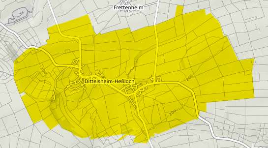 Immobilienpreisekarte Dittelsheim-Heßloch